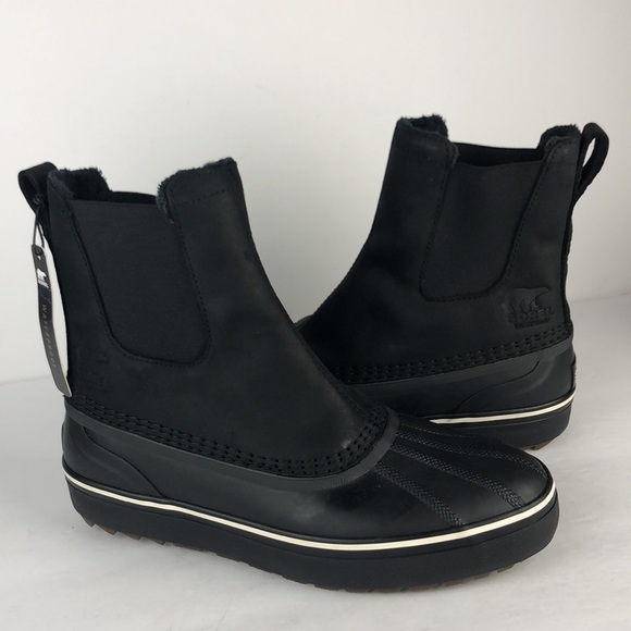 NEW Sorel Cheyanne 2 Metro Chelsea Men’s Ankle Duck Boots - Picture 1 of 11